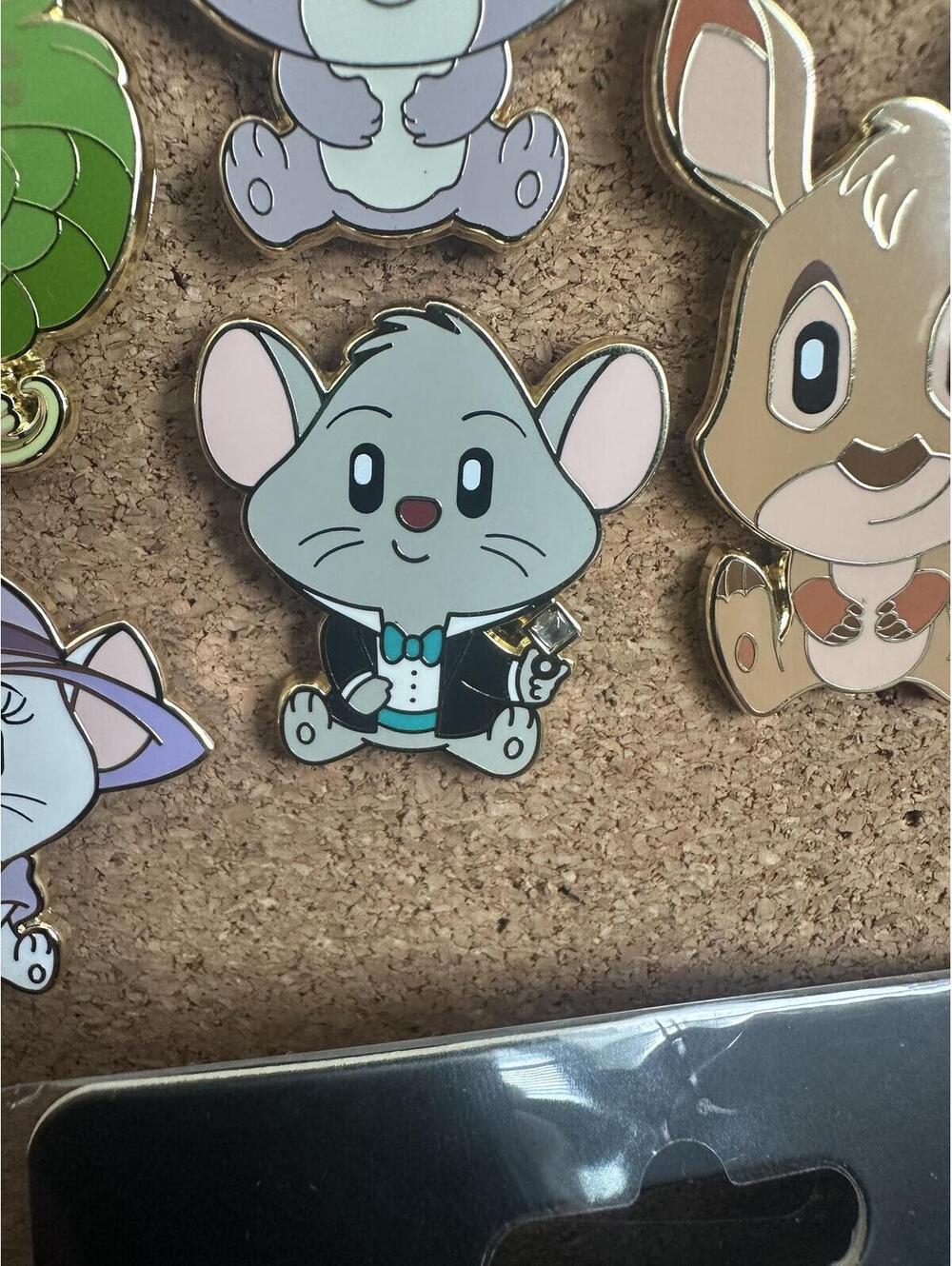 Disney WDI MOG  The Rescuers Down Under Bernard Tuxedo Adorbs Pin